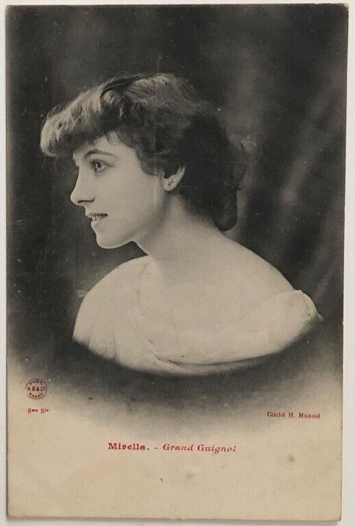 A publicity photo of actress Mivella(?).